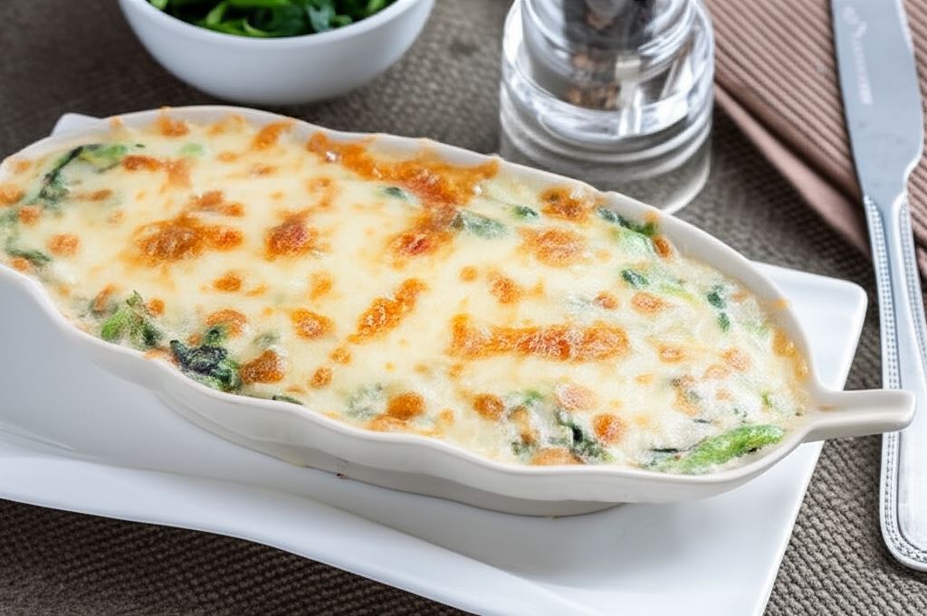 Ziemniaczana zapiekanka z kurczakiem