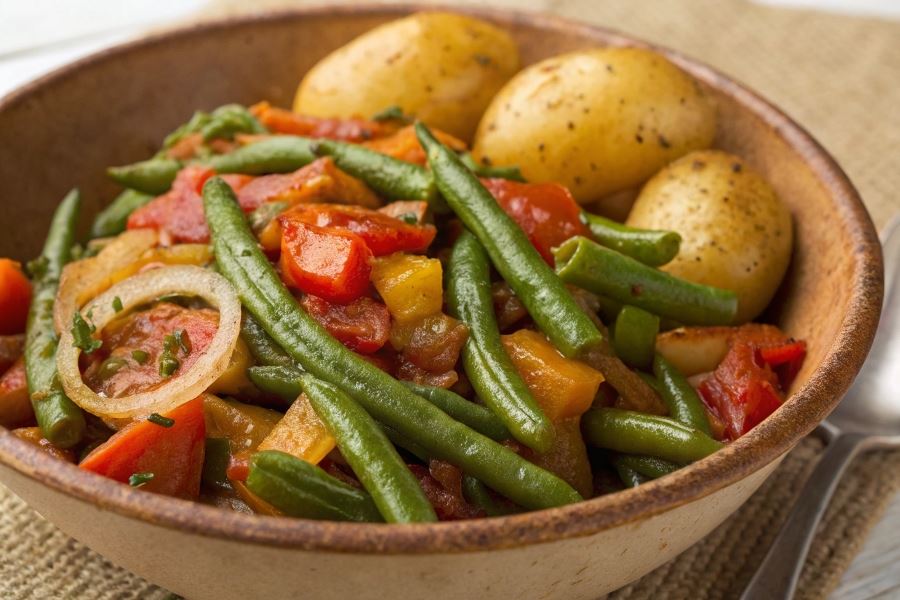 Fasolka szparagowa po turecku