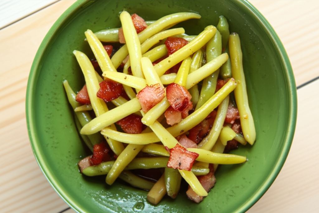 Fasolka szparagowa z boczkiem