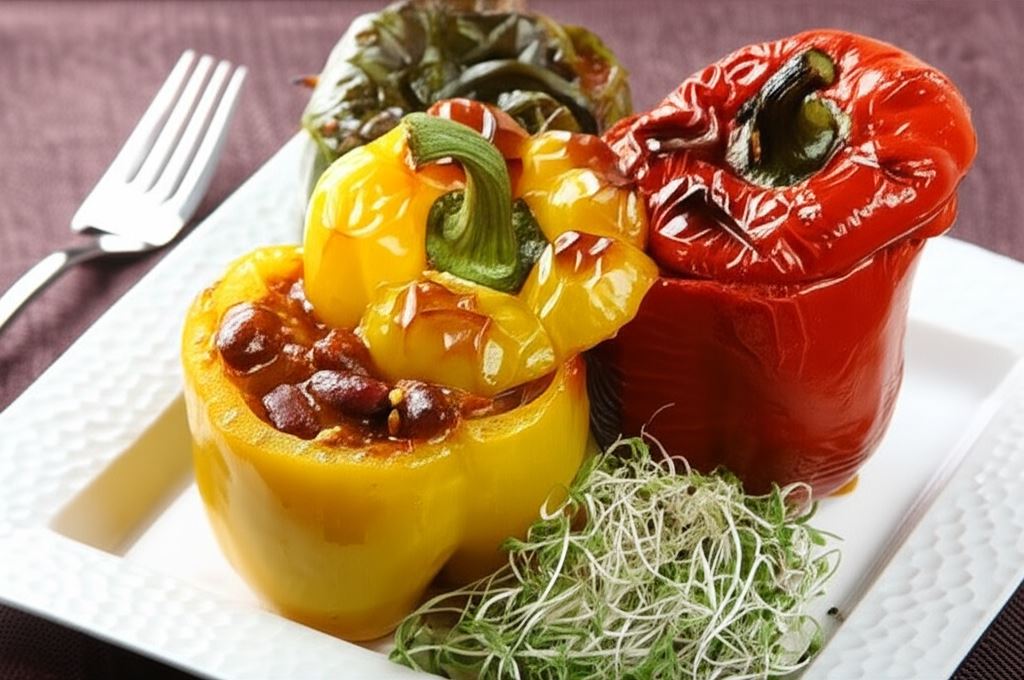 Faszerowana papryka po meksykańsku