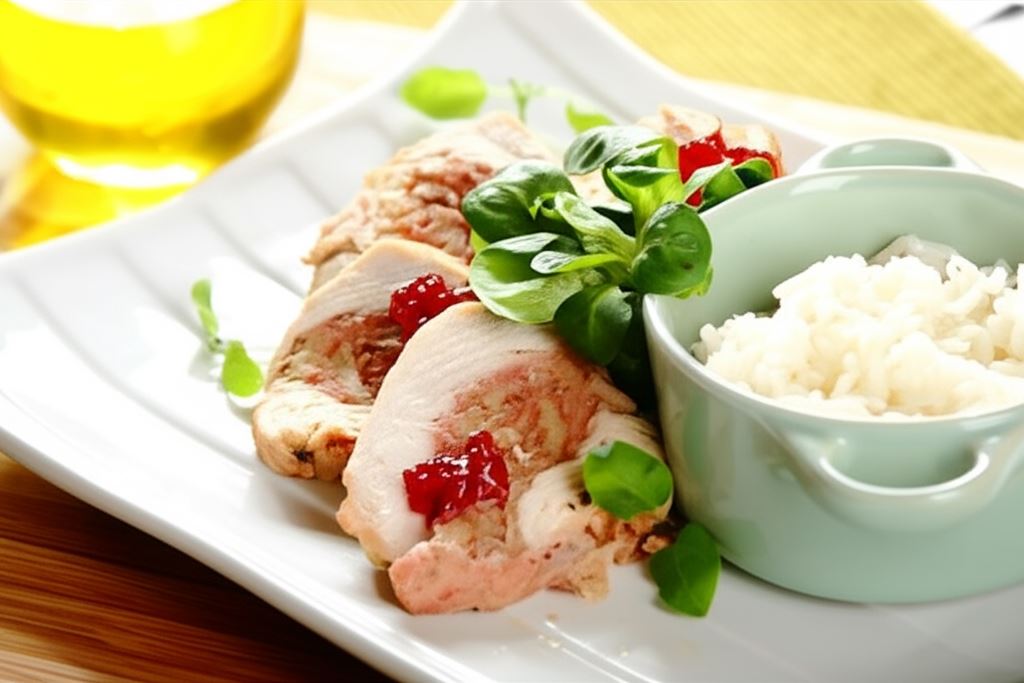 Faszerowana pierś z indyka