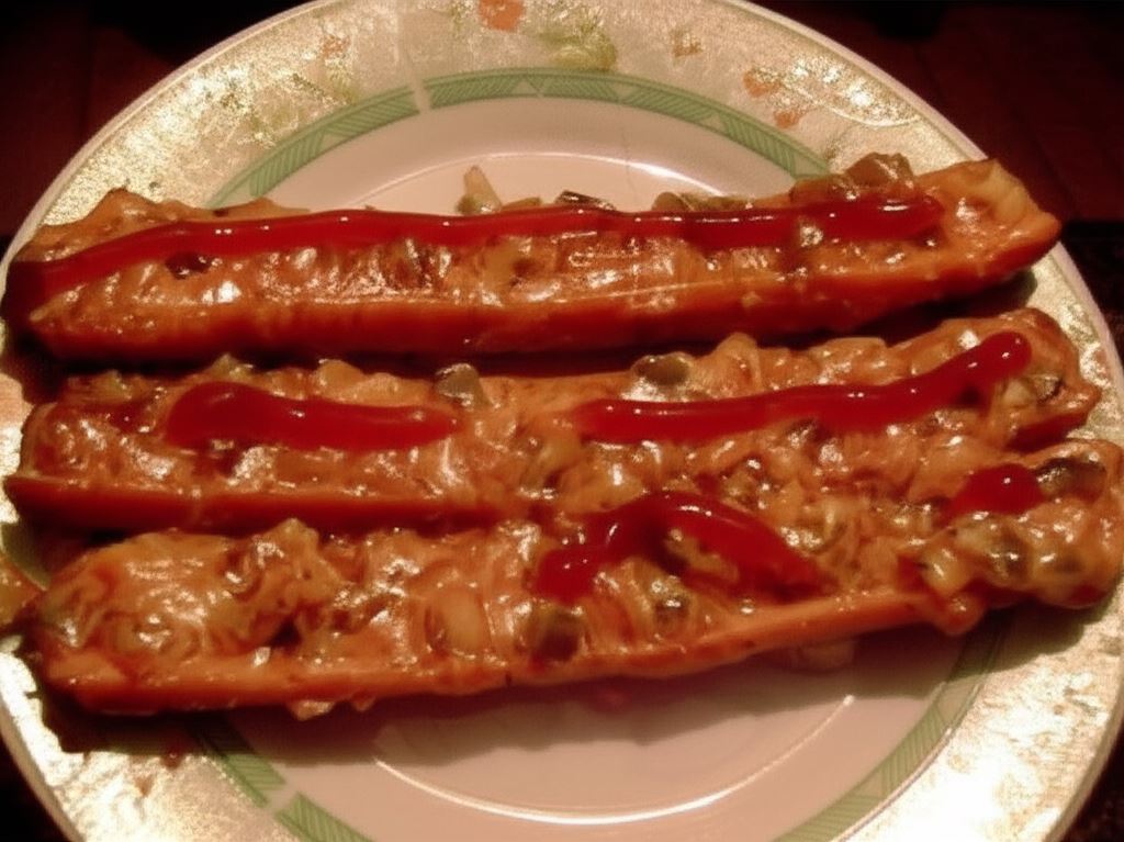 Faszerowane parówki