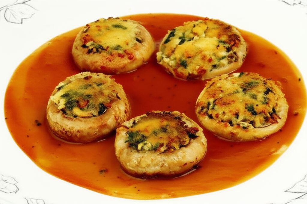 Faszerowane pieczarki