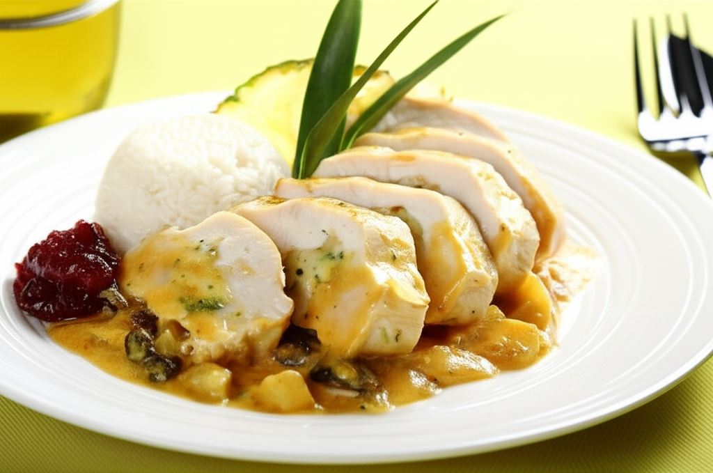 Faszerowane piersi z kurczaka z oscypkiem