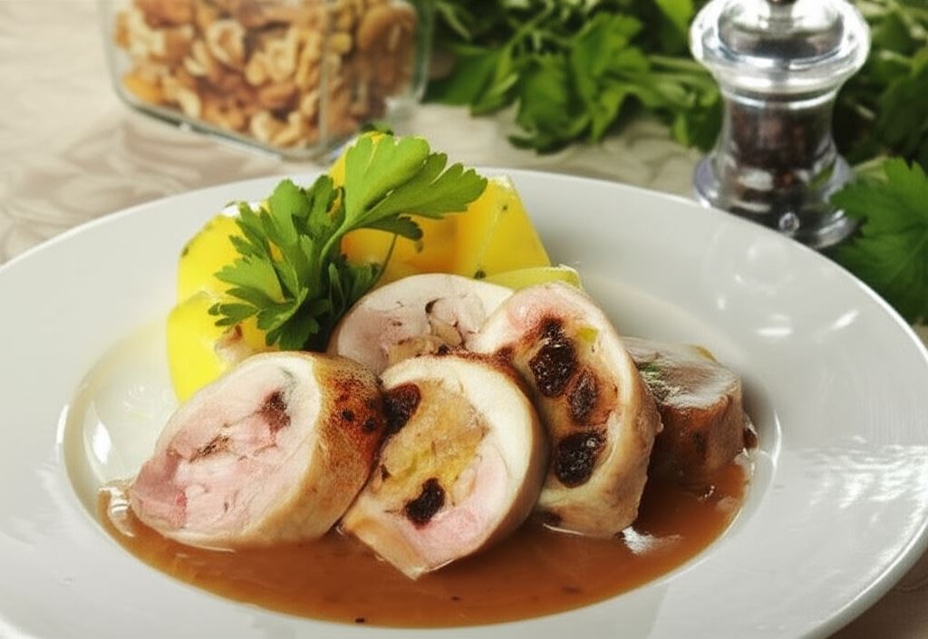 Faszerowane udka z kurczaka