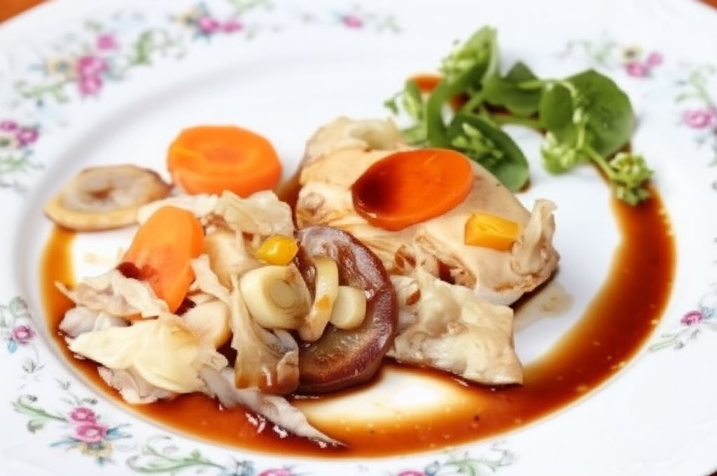 Filet z indyka duszony z warzywami