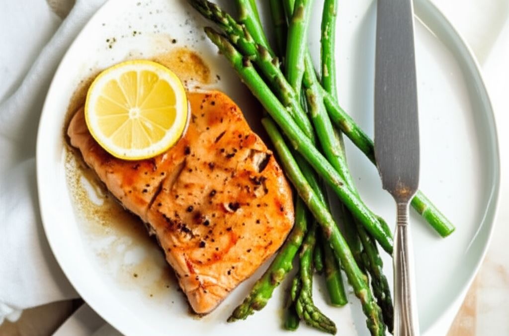 Filet z łososia pieczony w rękawie