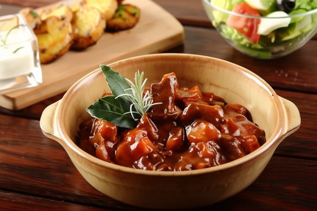 Francuski gulasz z winem