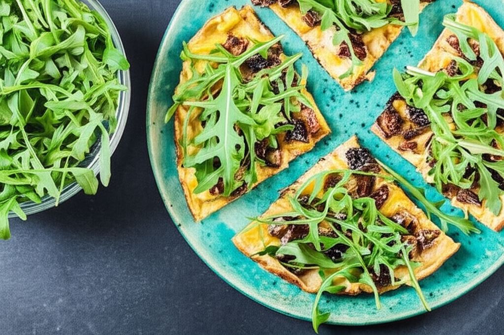 Frittata z suszonymi pomidorami