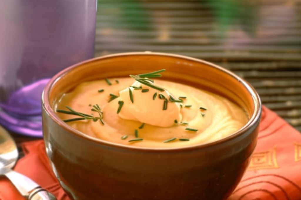 Gęsta zupa krem z soczewicą