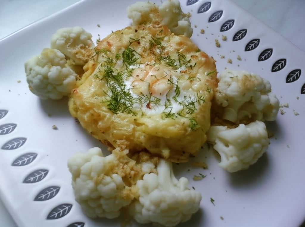 Gniazda ziemniaczane z jajkiem i serem