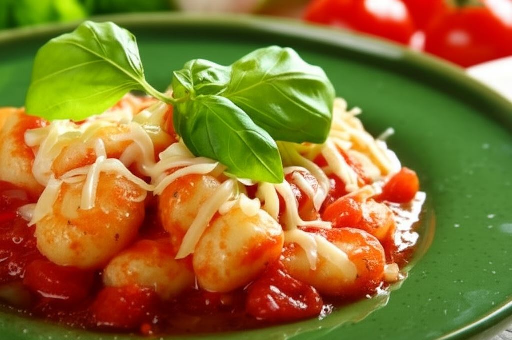 Gnocchi z sosem pomidorowym