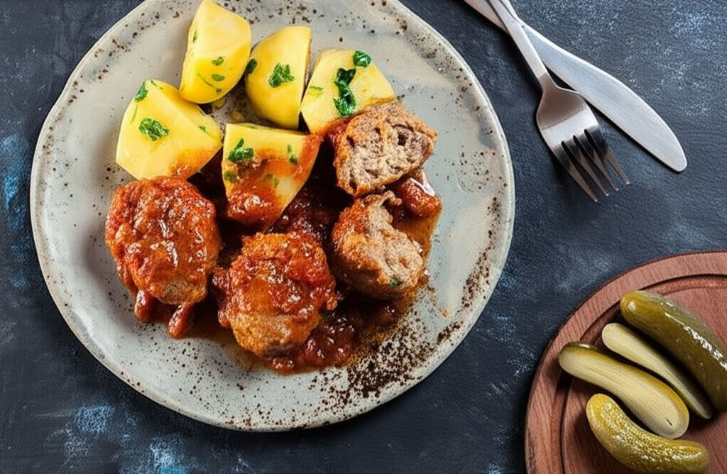 Gołąbki bez zawijania z młodej kapusty