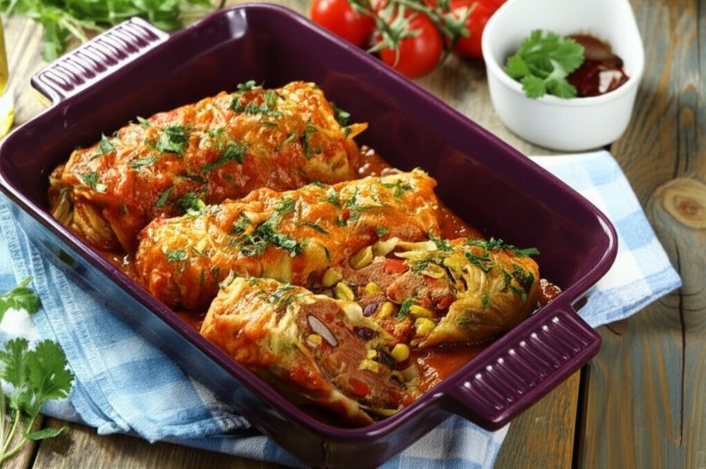 Gołąbki z meksykańskim twistem