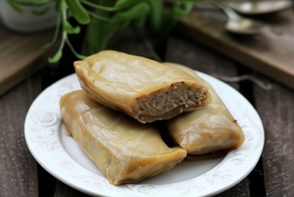 Gołąbki z pieczoną kaczką