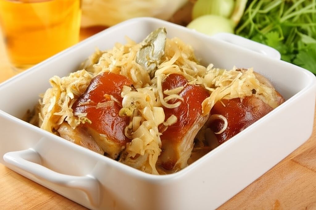 Golonka pieczona w piwie