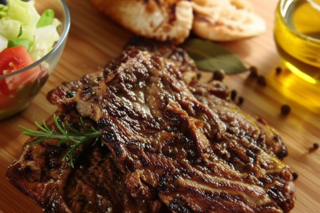 Greckie steki z karkówki na grilla