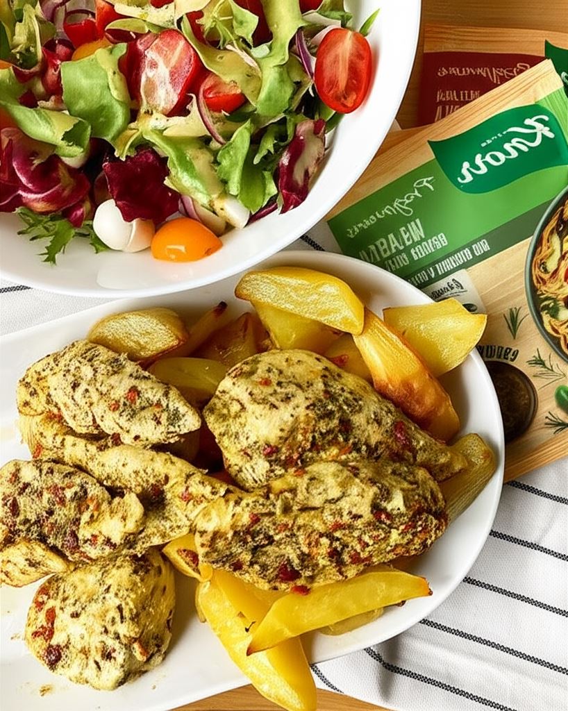 Grillowana pierś kurczaka w musztardzie