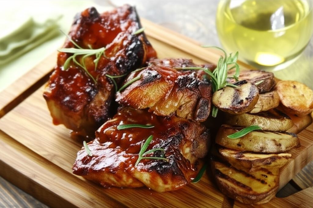 Grillowane żeberka BBQ