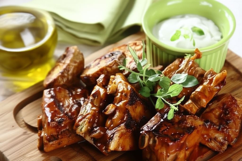 Grillowane żeberka po amerykańsku