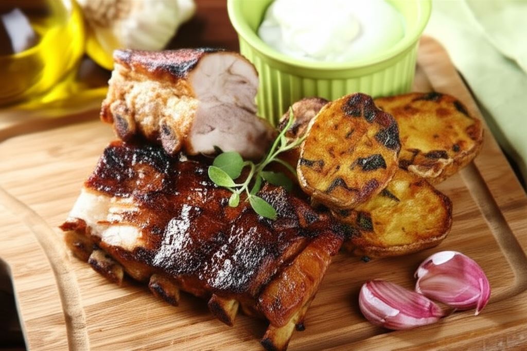 Grillowane żeberka z miodem i ostrą papryką