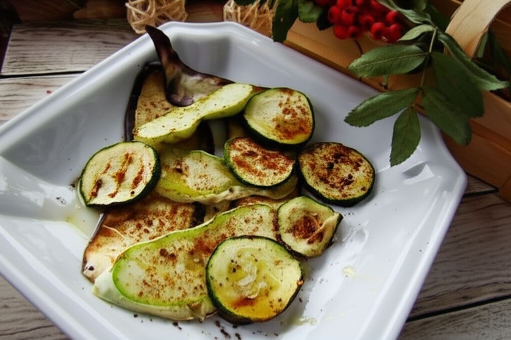 Grillowany patison z kolegami