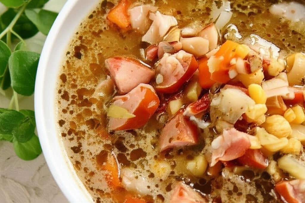 Grochówka na wędzonce