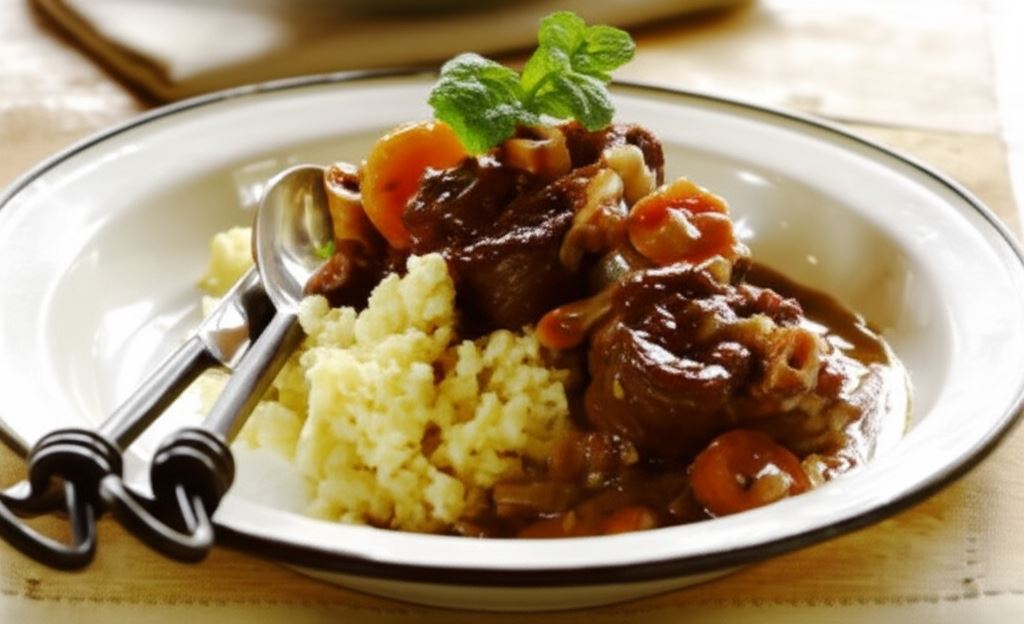 Gulasz jagnięcy z czerwonym winem