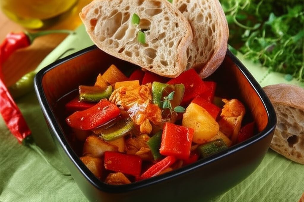 Gulasz węgierski z kurczakiem