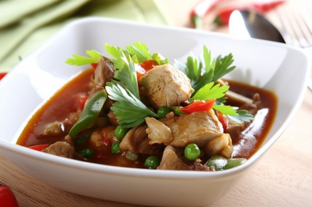 Gulasz wieprzowy pikantny