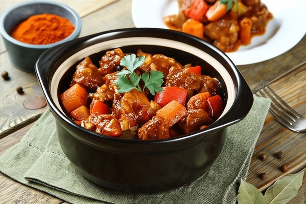 Gulasz wieprzowy z papryką