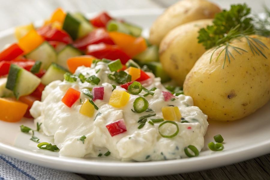 Gzika z ziemniakami na szybko