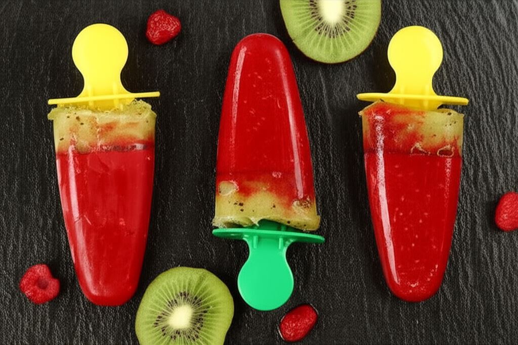 Herbaciane lody sorbetowe