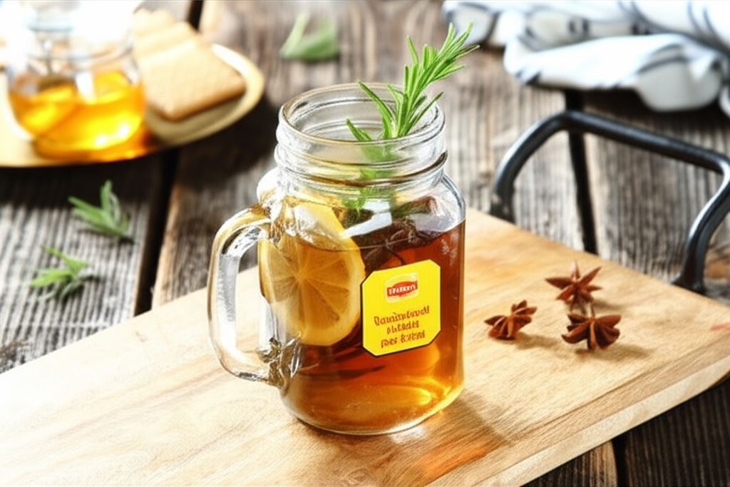 Herbata z anyżem i cytryną