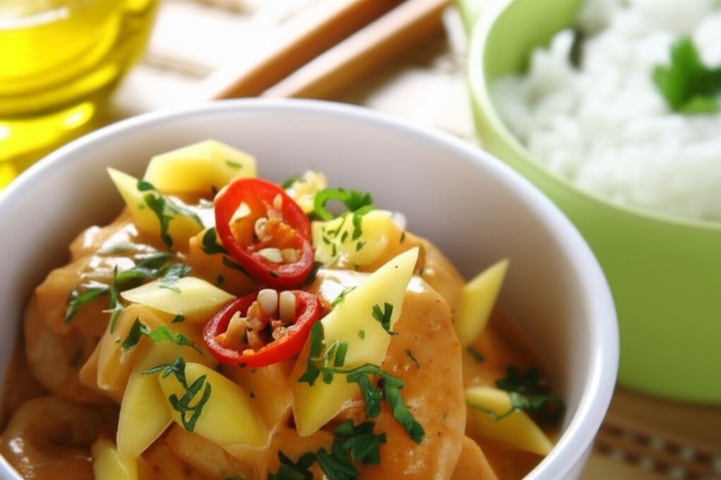 Indyjski kurczak z mango