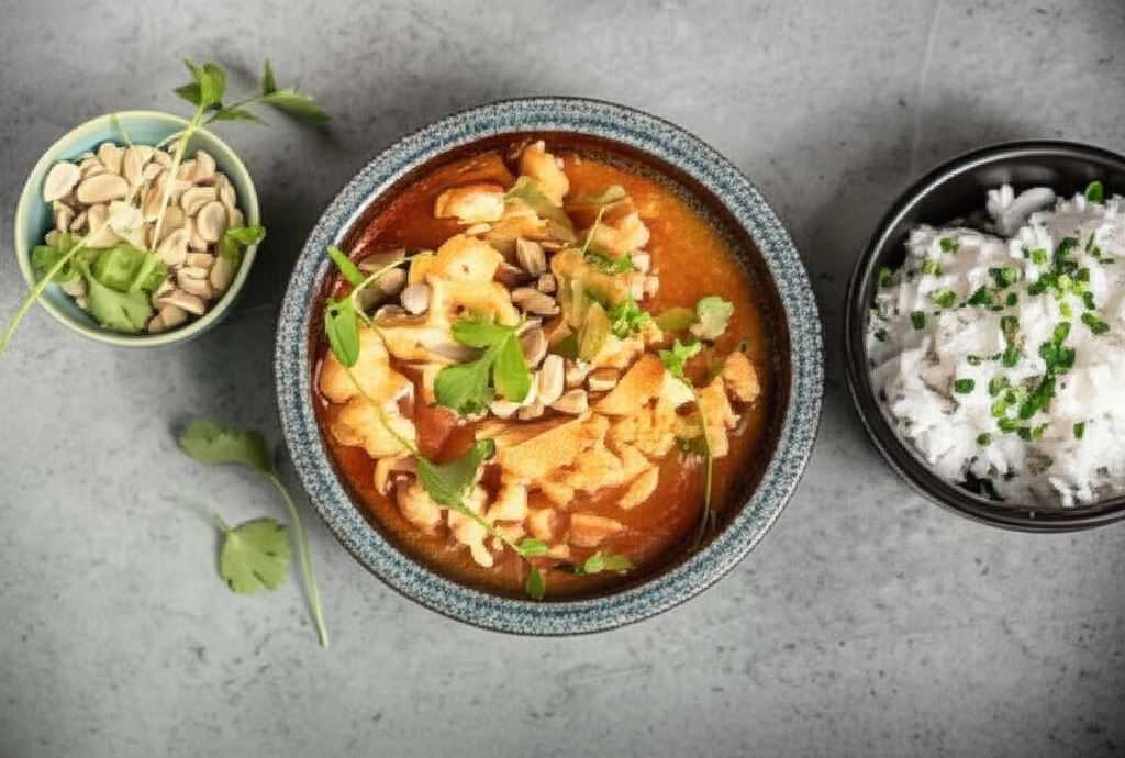 Indyjskie curry z kalafiorem i tofu