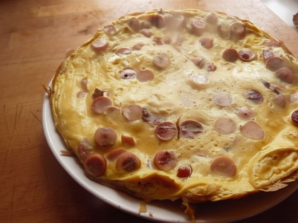 Jajecznica z kiełbasą