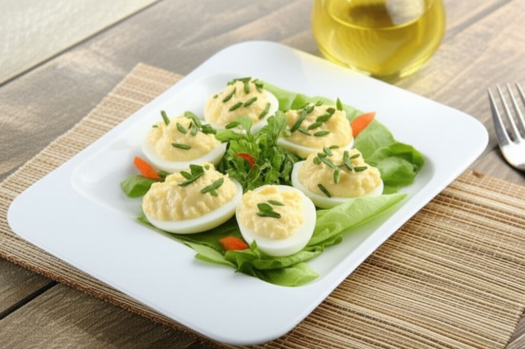 Jajka w sosie tatarskim