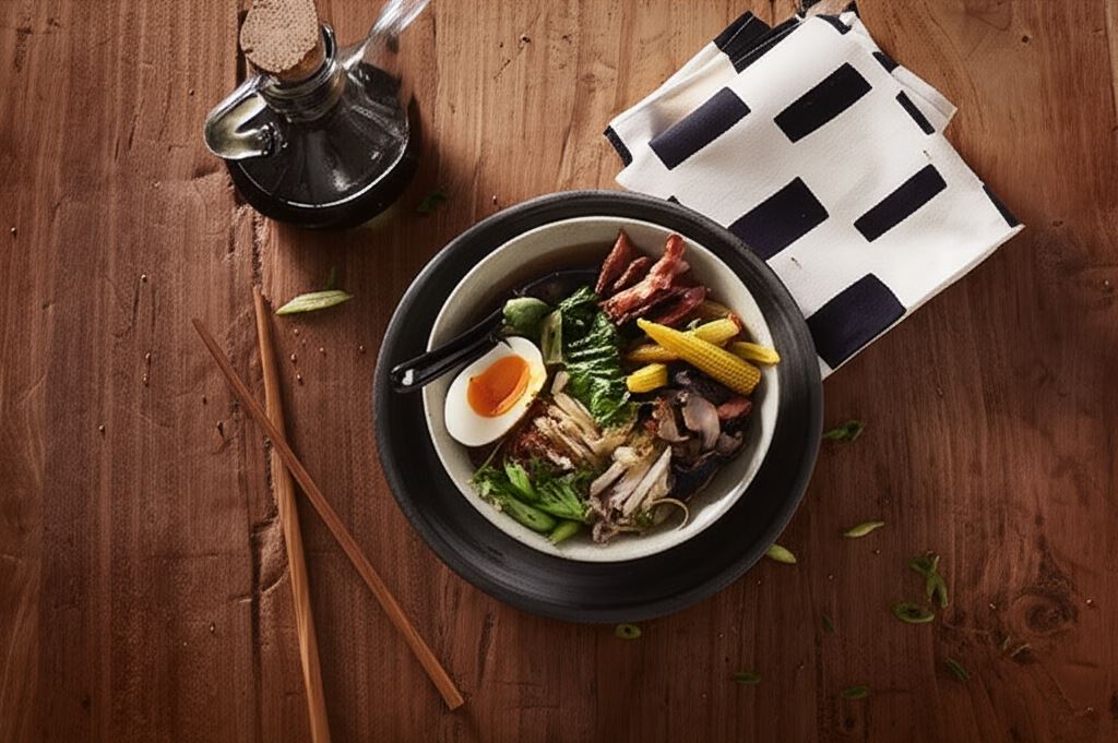 Japońska zupa ramen