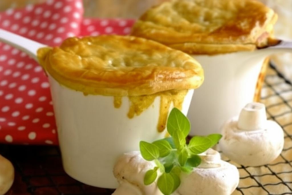 Zapiekanki z makaronem i pieczarkami