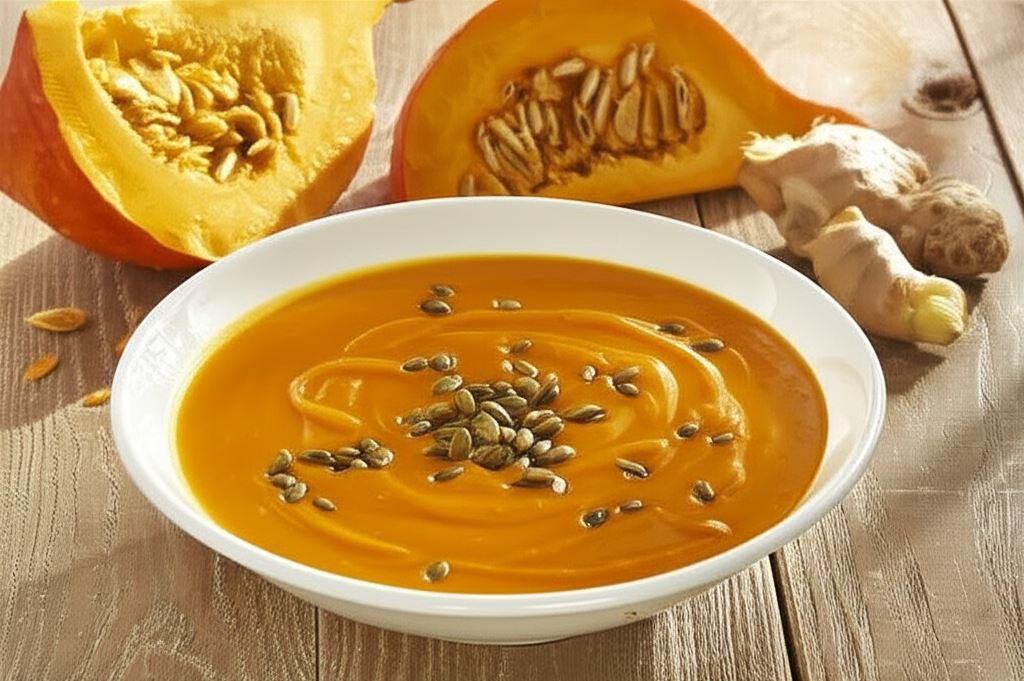 Jesienna zupa krem z dyni