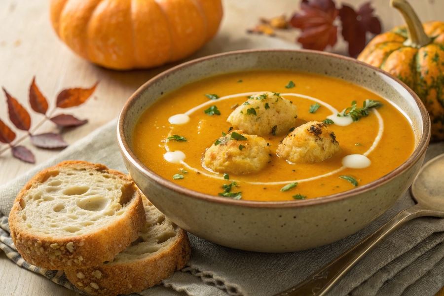 Jesienna zupa z dyni