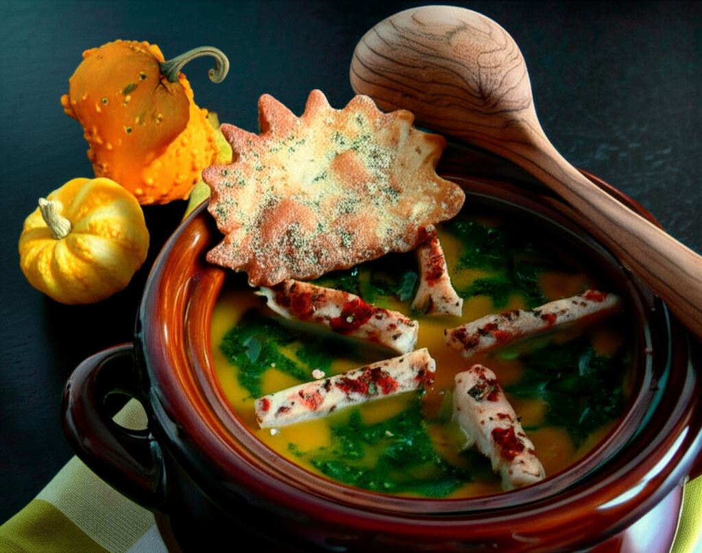 Jesienny krem z dyni i ziemniaka