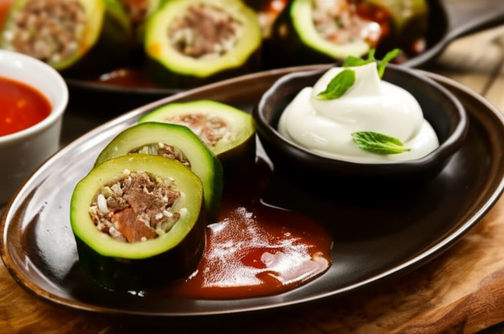 Kabak Dolmasi - faszerowana cukinia