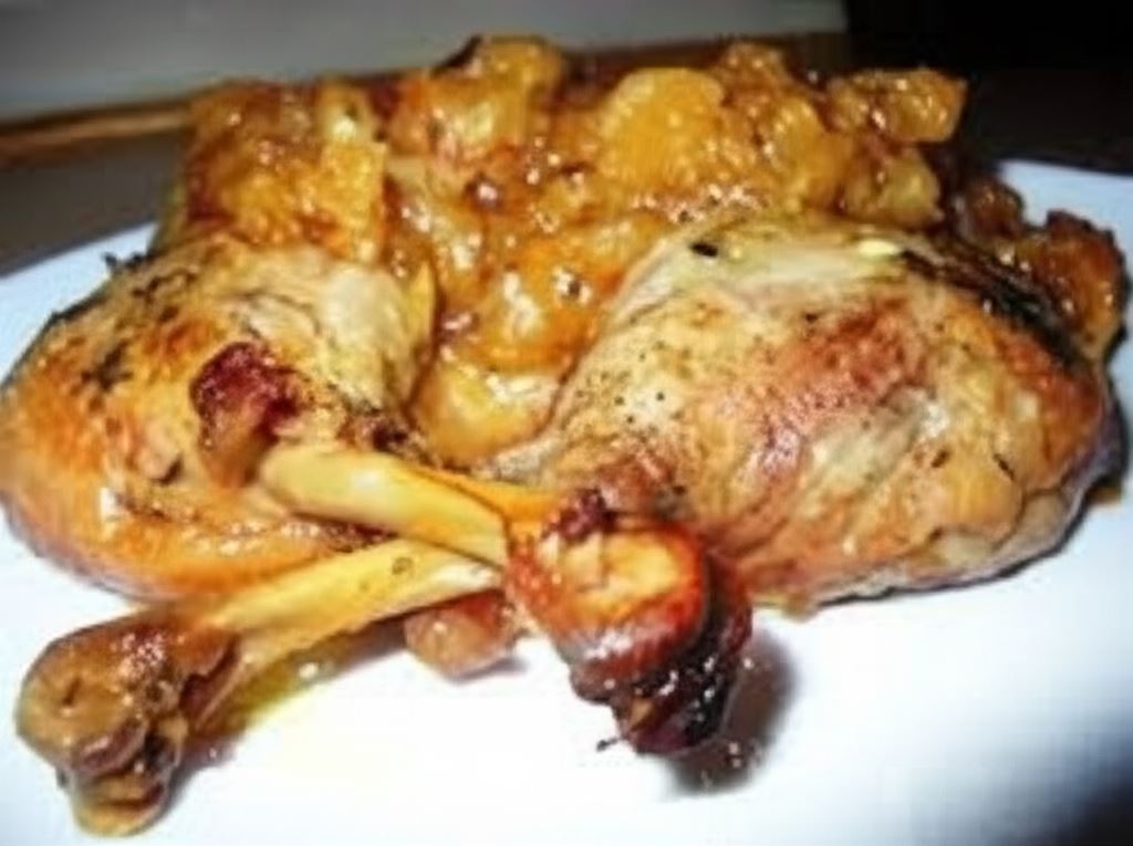 Kacze udka z jabłkami