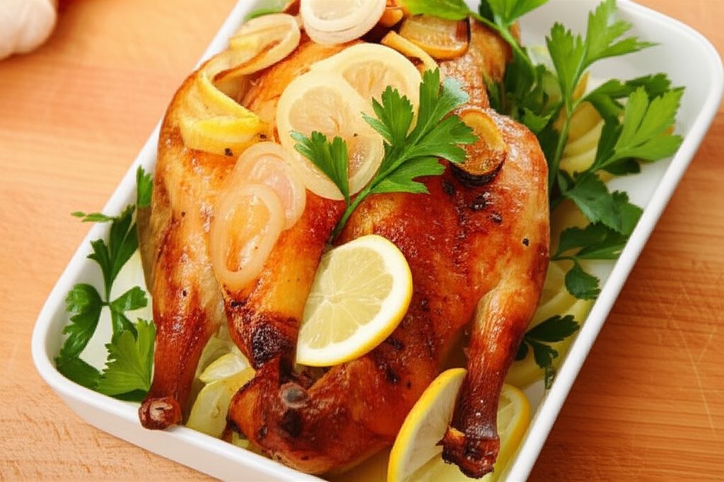 Kaczka w sosie cytrynowym
