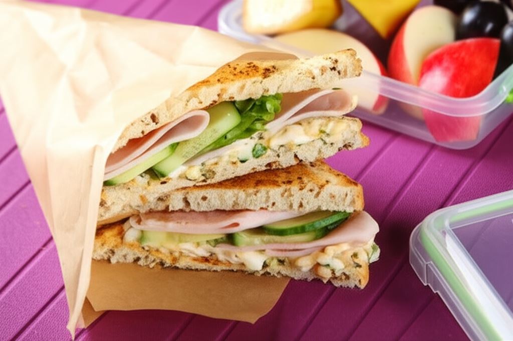 Kanapka klubowa do szkoły