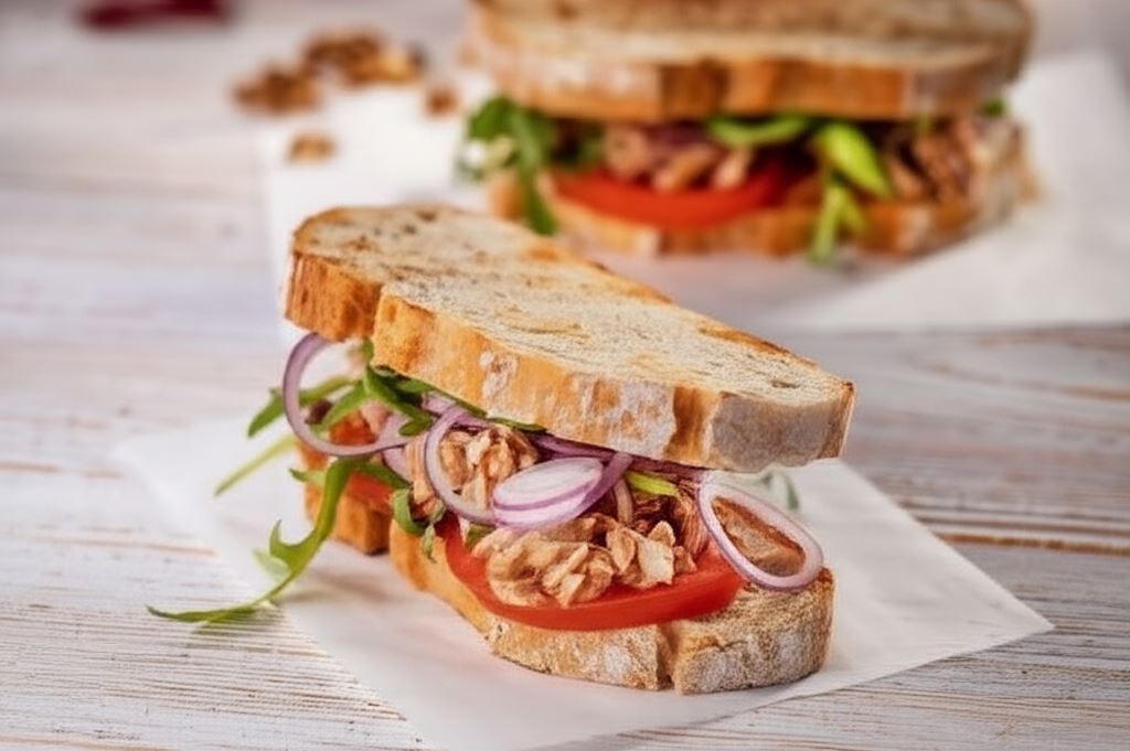 Kanapka z tuńczykiem