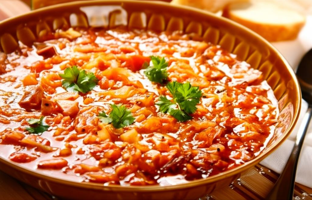 Kapuśniak z pomidorami