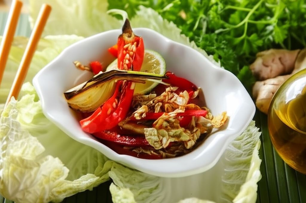 Kapusta pekińska słodko-kwaśna